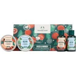 New 🧨 The Body Shop Cheer And Wonder Essentials 4 Pc. Gift Set ⭐