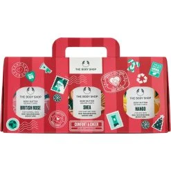 Discount โญ The Body Shop Comfort & Cheer ๐คฉ Christmas Body Butter Trio ๐