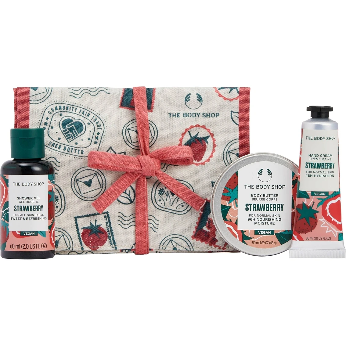 Buy 🌟 The Body Shop Jolly And Juicy Strawberry Mini 3 Pc. Gift Set 😀 1 Buy 🌟 The Body Shop Jolly And Juicy Strawberry Mini 3 Pc. Gift Set 😀