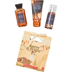 Flash Sale 🥰 Bath & Body Works Midnight Amber Glow Mini Box Set ⌛