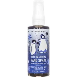 Discount 👏 Bath & Body Works Snow Beautiful Frosted Coconut Snowball Sanitizer Spray 3 Oz. ⭐