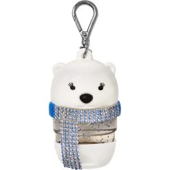 Cheap 🔔 Bath & Body Works Blingy Polar Bear Pocketbac Clip Hand Sanitizer 🛒