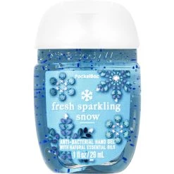 Discount ✔️ Bath & Body Works Snow Beautiful Decor: Fresh Sparkling Snow Hand Sanitizer 🧨