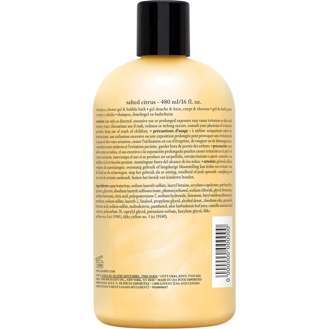 Buy ๐งจ Philosophy Salted Citrus Shampoo, Shower Gel And Bubble Bath ๐ 2 Buy ๐งจ Philosophy Salted Citrus Shampoo, Shower Gel And Bubble Bath ๐ - Image 2