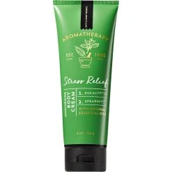 Budget ⌛ Bath & Body Works Aromatherapy Stress Relief Eucalyptus And Spearmint Body Cream 🛒