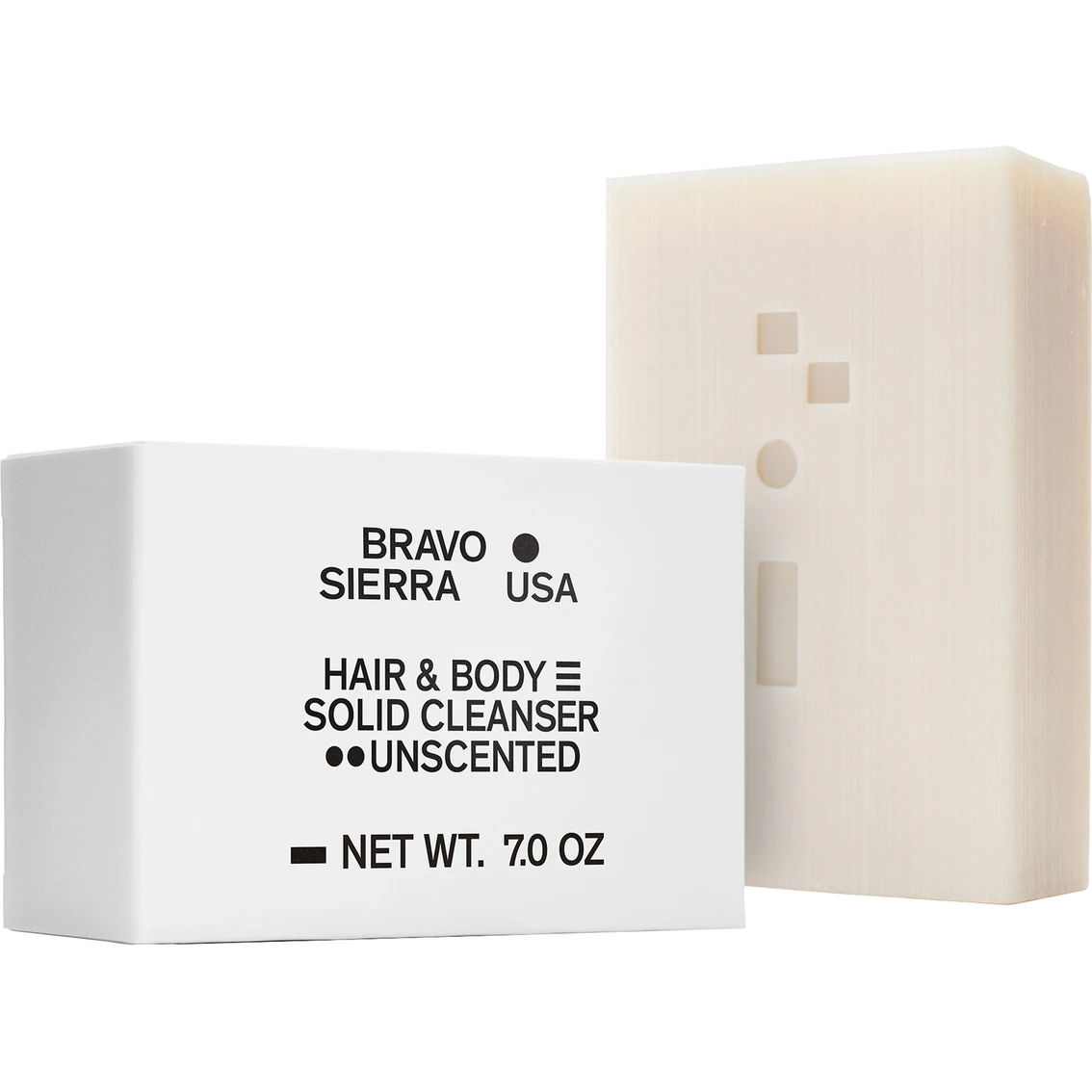 Brand new ✔️ Bravo Sierra Hair And Body Unscented Solid Cleanser ❤️ 1 Brand new ✔️ Bravo Sierra Hair And Body Unscented Solid Cleanser ❤️