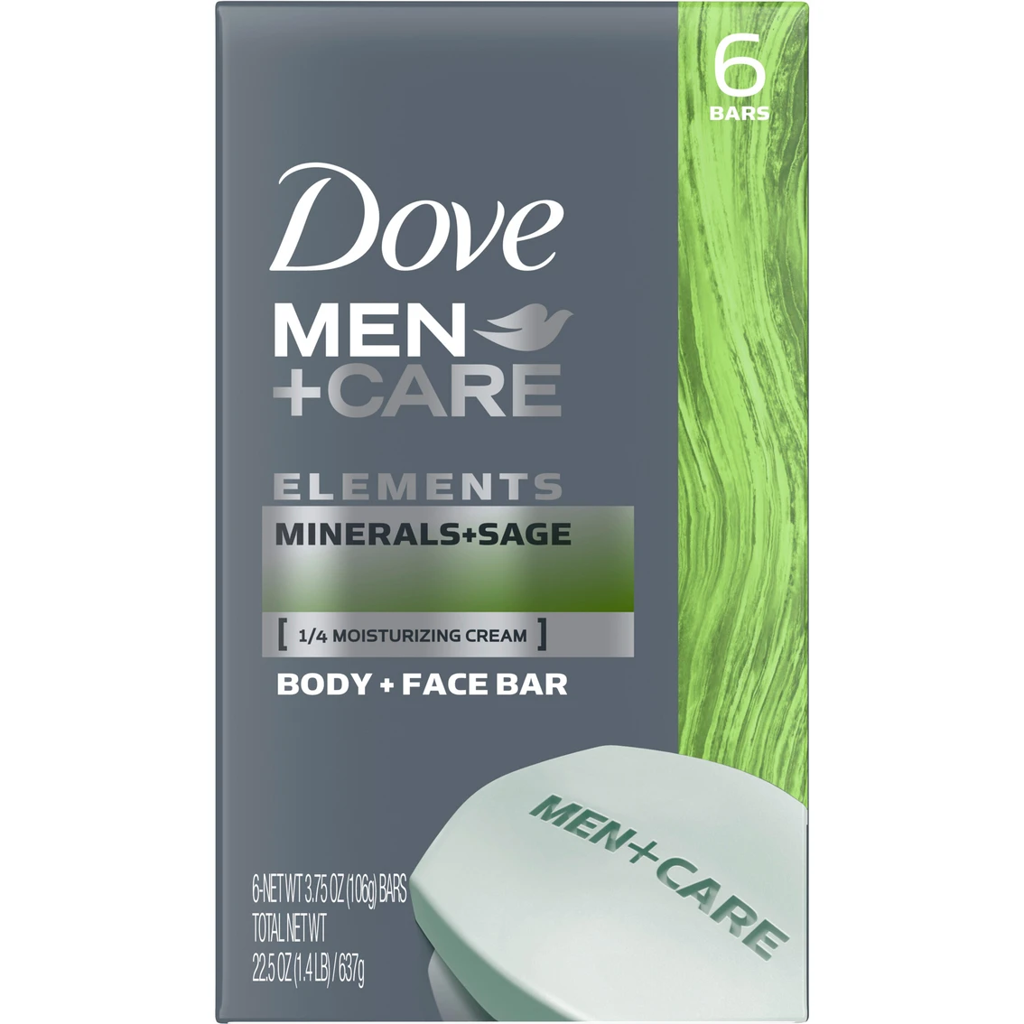 Buy ⭐ Dove Men + Care Minerals + Sage Body And Face Bar 6 Pk. ✔️ 1 Buy ⭐ Dove Men + Care Minerals + Sage Body And Face Bar 6 Pk. ✔️