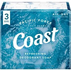 Best Sale ⌛ Coast Pacific Force Bar Soap 3 Pk., 4.5 Oz. 👍