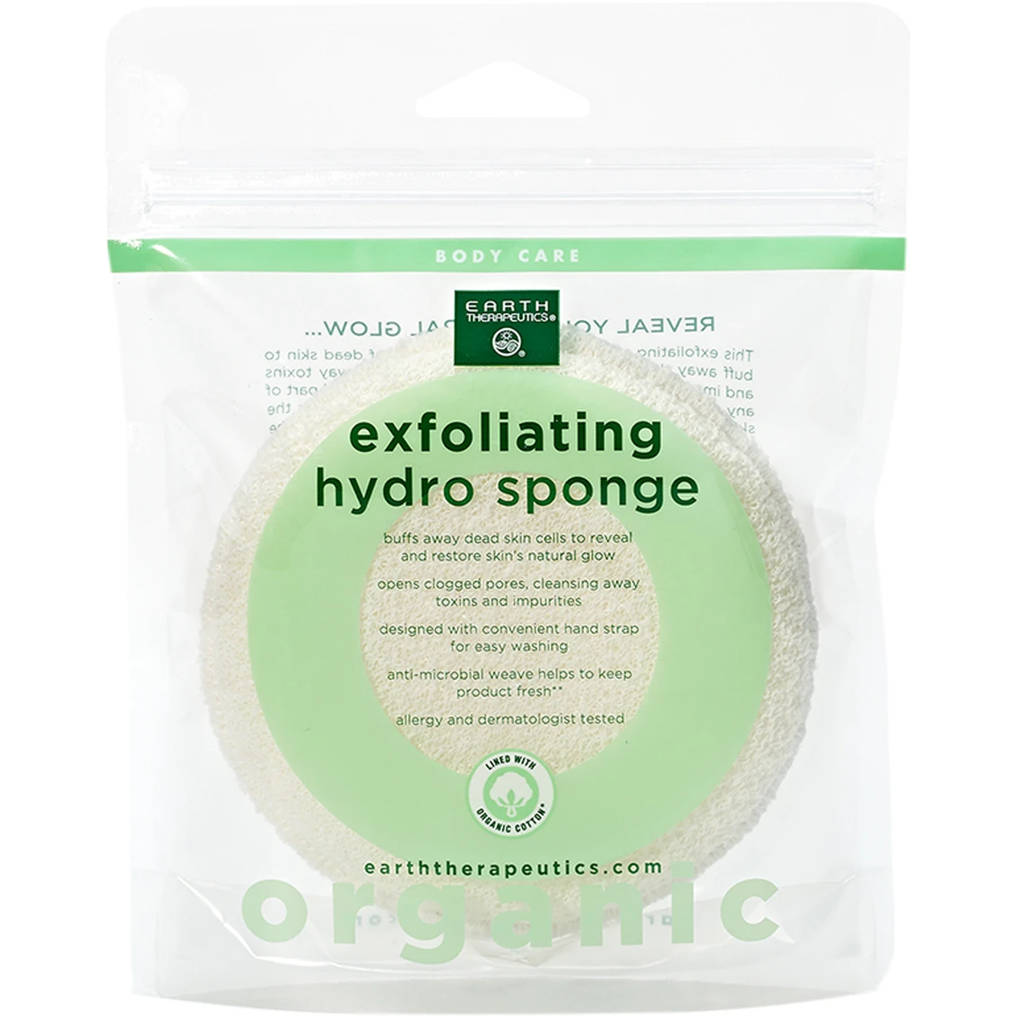 Deals 🛒 Earth Therapeutics Organic Cotton Exfoliating Round Sponge ✔️ 1 Deals 🛒 Earth Therapeutics Organic Cotton Exfoliating Round Sponge ✔️