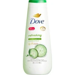 Deals 💯 DOVE BODY WASH CUCUMBER AND GREEN TEA 20oz 🥰