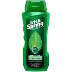 Cheap ❤️ SOFT SOAP Irish Spring Black Mint Body Wash 18 Oz. 👍