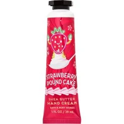 Discount ⌛ Bath & Body Works Merry & Bright: Strawberry Poundcake Hand Cream 🤩