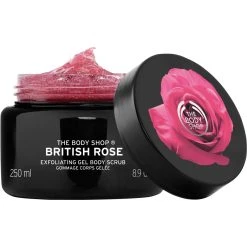 Cheap ⌛ The Body Shop British Rose Exfoliating Gel Body Scrub ✔️