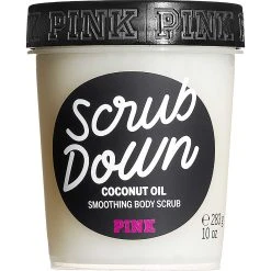 Discount ✨ Victoria's Secret PINK Scrub Down Coconut Oil Smoothing Body Scrub ⭐