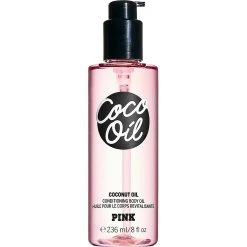 Wholesale 👏 Victoria's Secret Pink Oil Sleek Coconut Oil Hydrating Body Oil 😀