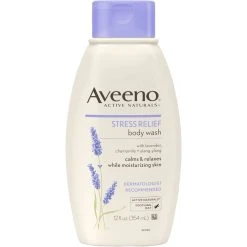 Discount ✔️ Aveeno Stress Relief Body Wash 12 Oz. 🛒