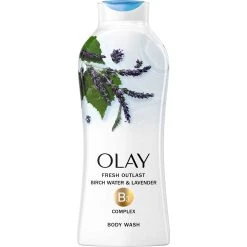 Hot Sale ✨ Olay Fresh Outlast Birch Water And Lavender Body Wash 22 Oz. ❤️