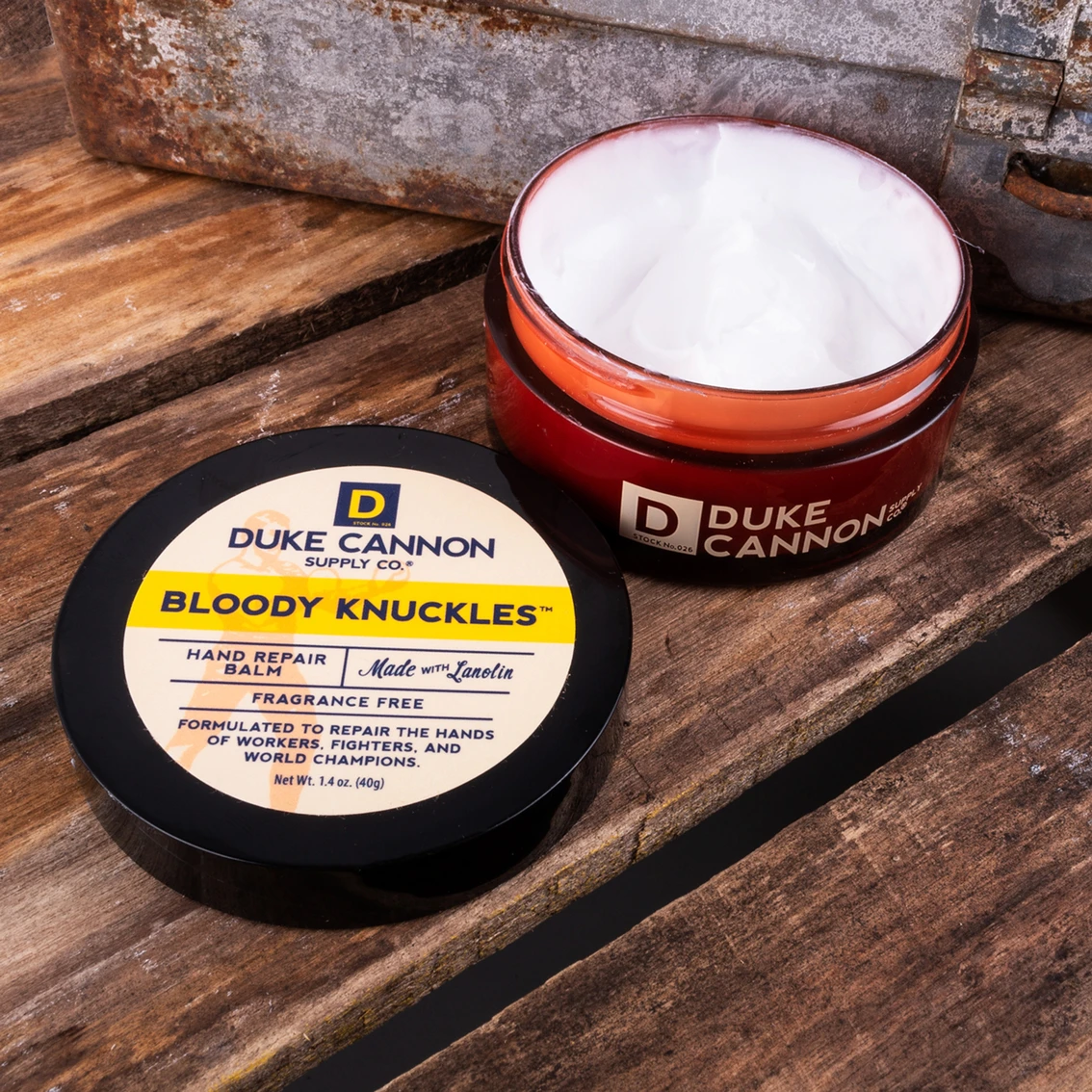 Buy 😍 Duke Cannon Bloody Knuckles Hand Repair Balm 1.4 Oz. 🛒 4 Buy 😍 Duke Cannon Bloody Knuckles Hand Repair Balm 1.4 Oz. 🛒 - Image 4