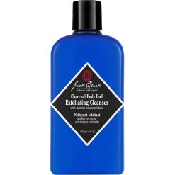 New 🔥 Jack Black Charcoal Body Buff Exfoliating Cleanser Natural Volcanic Stone 16 Oz. ✔️
