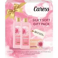 Best Pirce 💯 Caress Daily Silky Soft Gift Pack 😍