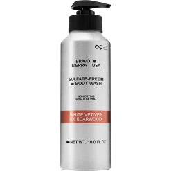 Coupon ๐ Bravo Sierra White Vetiver And Cedarwood Body Wash 18 Oz. ๐