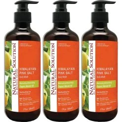 Wholesale โ๏ธ Natural Solution Body Wash, Organic Marula Oil 3 Pk. โ