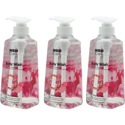 Outlet 😉 WBM Care Body Wash, Rose & Pearl 3 Pk. 500ml Each ⭐