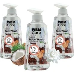Deals ๐ WBM Care Coconut And Jasmine Body Wash 3 Pk. ๐