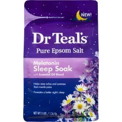 Top 10 ✔️ Dr Teal's Melatonin Sleep Pure Epsom Bath Salt 3 Lb. 😉