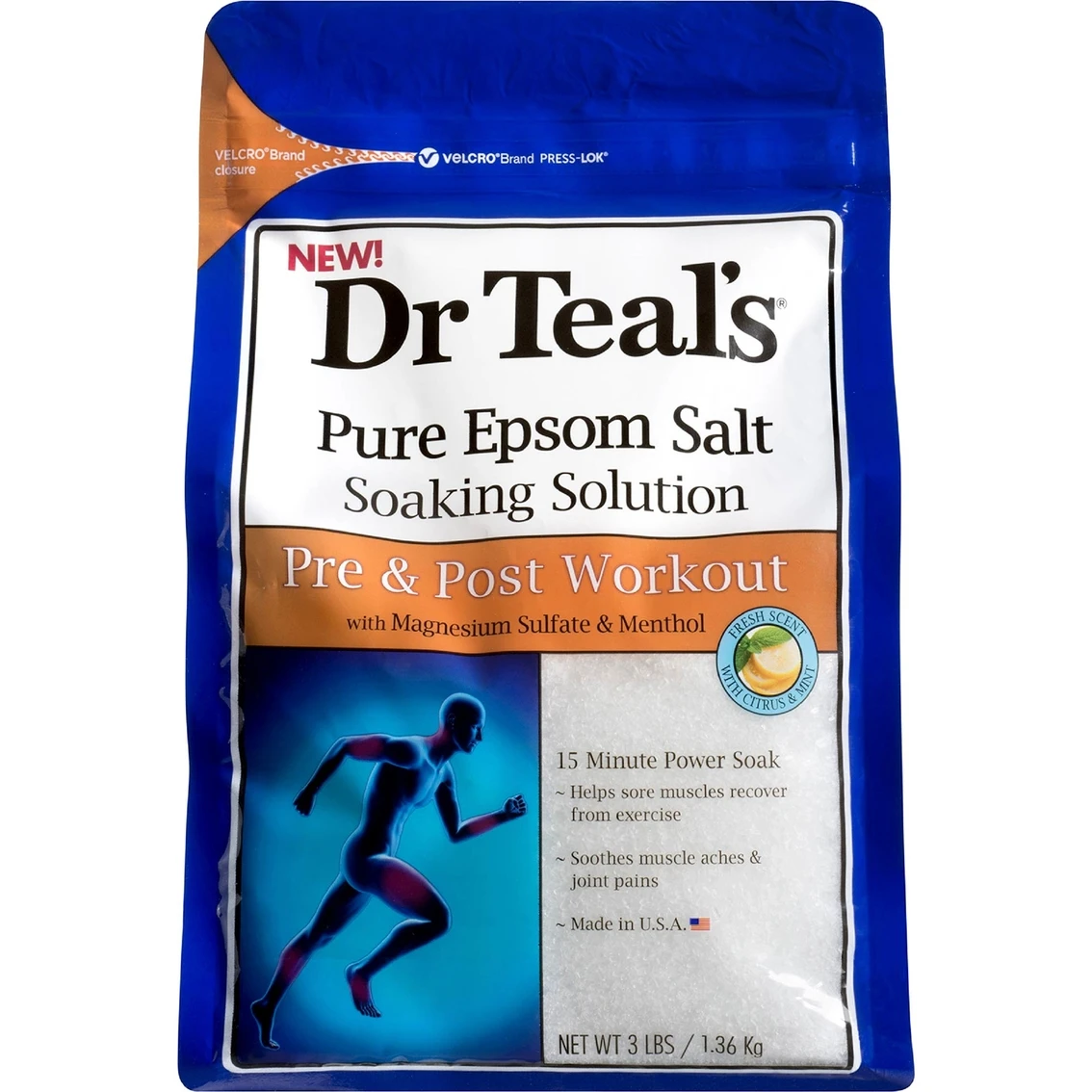 Deals ✔️ Dr Teal's Epsom Pre/Post Workout 3 Lb. Bag ✔️ 1 Deals ✔️ Dr Teal's Epsom Pre/Post Workout 3 Lb. Bag ✔️