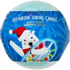 Buy ✨ Bath & Body Works Merry & Bright Bath Fizzy Rainbow Swirl Candy ✔️