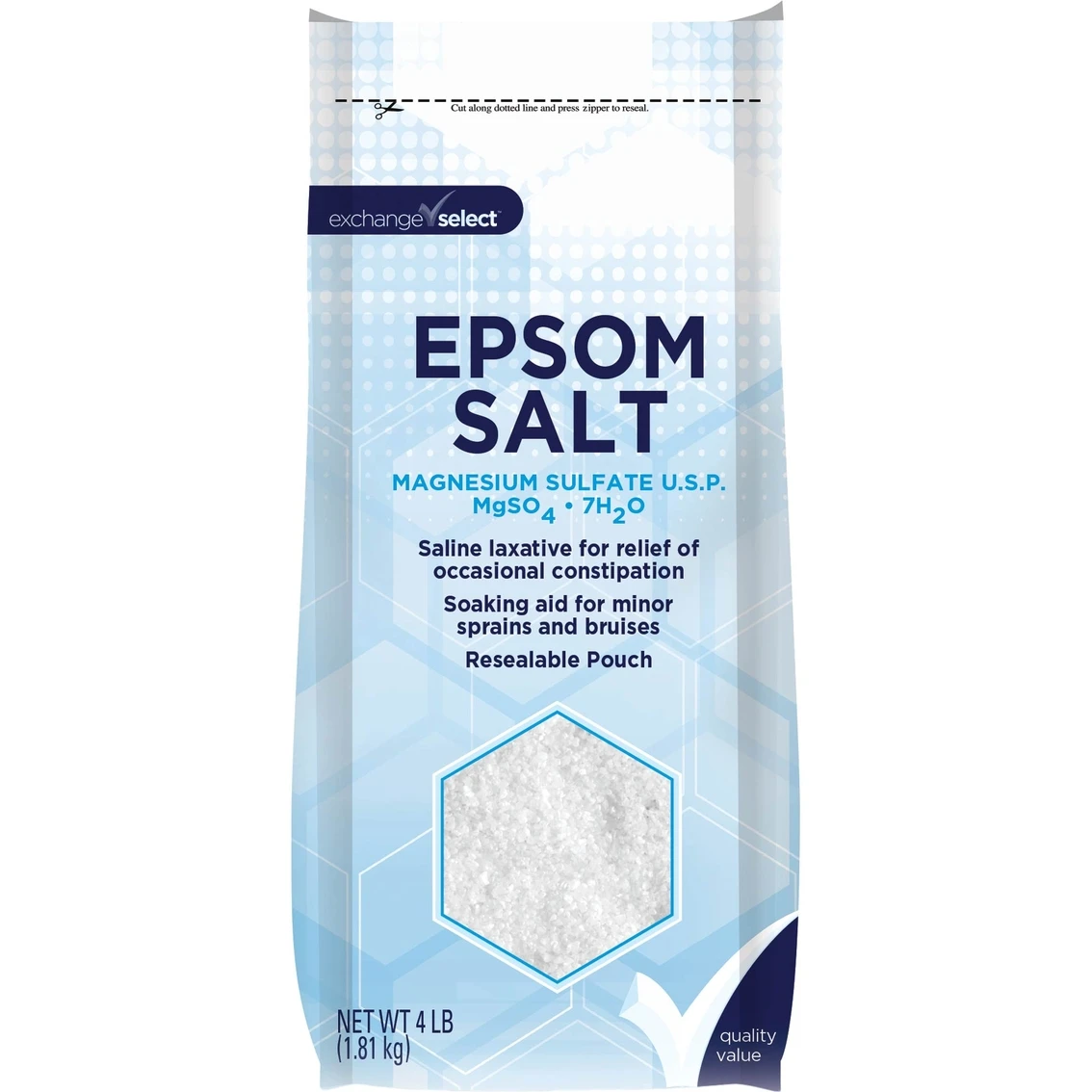 Budget ๐ฏ Exchange Select Epsom Salt 4 Lb. Pouch ๐งจ 1 Budget ๐ฏ Exchange Select Epsom Salt 4 Lb. Pouch ๐งจ