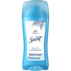 Hot Sale ✨ Secret Unscented Invisible Solid Antiperspirant Deodorant ⭐