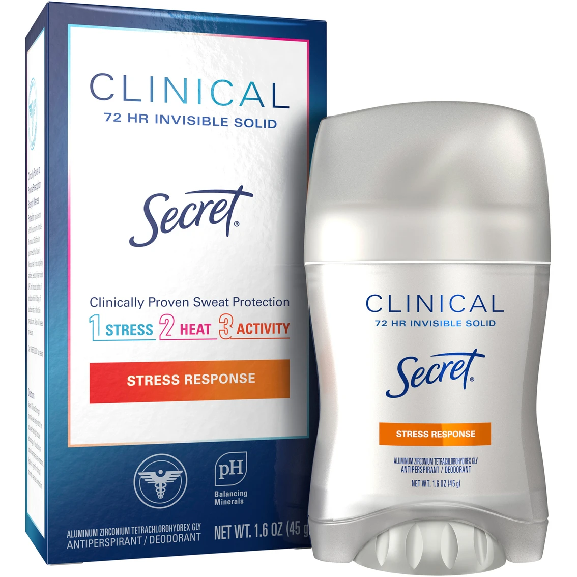 Coupon ❤️ Secret Clinical Strength Stress Response Invisible Solid Antiperspirant Deodorant ⭐ 1 Coupon ❤️ Secret Clinical Strength Stress Response Invisible Solid Antiperspirant Deodorant ⭐