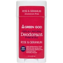 Top 10 😍 Green Goo Deodorant Mag Rose Geranium 2.25 Oz Oval 👏