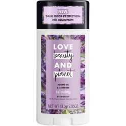 New ⭐ Love Beauty And Planet Aluminum-free Argan Oil And Lavender Deodorant 🛒