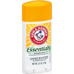 New 💯 Arm & 🔔 Hammer Essentials Natural Unscented Deodorant 2.5 Oz. ✔️