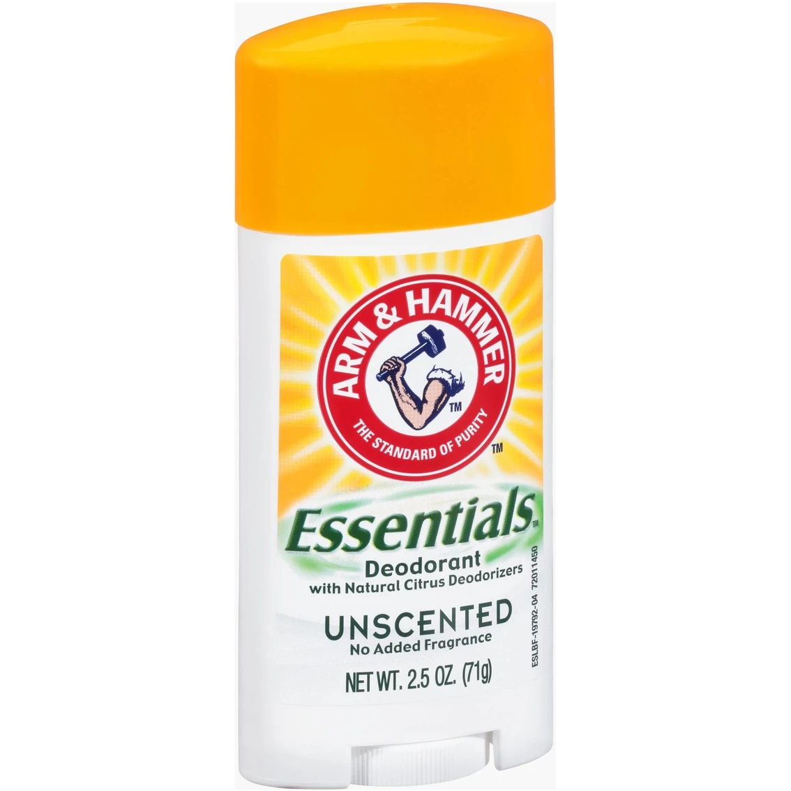 New 💯 Arm & 🔔 Hammer Essentials Natural Unscented Deodorant 2.5 Oz. ✔️ 1 New 💯 Arm & 🔔 Hammer Essentials Natural Unscented Deodorant 2.5 Oz. ✔️