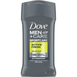 Hot Sale ⌛ Dove Men + Care Sport Active And Fresh Antiperspirant Deodorant Stick 2.7 Oz. 🥰