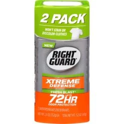 Cheap ⌛ Right Guard Xtreme Defense 5 Fresh Blast Antiperspirant 🧨