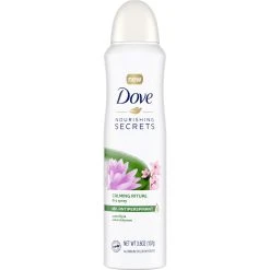 Coupon ⭐ Dove Nourishing Secrets Dry Spray Antiperspirant Waterlily And Sakura Blossom ⌛