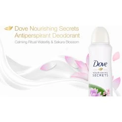 Coupon ⭐ Dove Nourishing Secrets Dry Spray Antiperspirant Waterlily And Sakura Blossom ⌛ 5 Coupon ⭐ Dove Nourishing Secrets Dry Spray Antiperspirant Waterlily And Sakura Blossom ⌛ -Body Bath Sales unnamed file 455