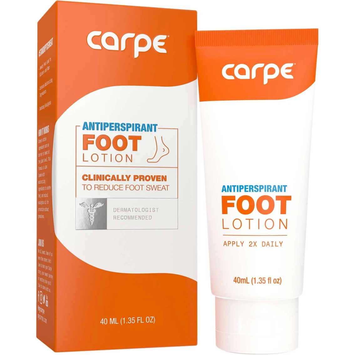 Cheapest ๐ Carpe Foot Antiperspirant Lotion ๐ 1 Cheapest ๐ Carpe Foot Antiperspirant Lotion ๐