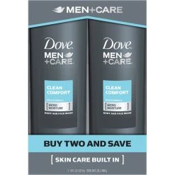 Top 10 👏 Dove Men + Care Clean Comfort Body Wash 2 Pk. ⭐