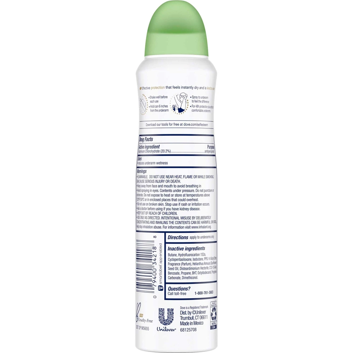 Hot Sale ✔️ Dove Cool Essentials 48-Hour Antiperspirant & Deodorant Dry Spray 🔥 2 Hot Sale ✔️ Dove Cool Essentials 48-Hour Antiperspirant & Deodorant Dry Spray 🔥 - Image 2