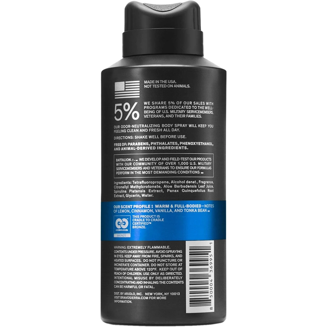 Top 10 💯 Bravo Sierra Tonka Bean And Lemon Deodorant Body Spray 5 Oz. 🎉 2 Top 10 💯 Bravo Sierra Tonka Bean And Lemon Deodorant Body Spray 5 Oz. 🎉 - Image 2