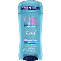 Best Sale ✨ Secret Clear Gel Outlast Completely Clean 2.6 Oz. ⭐