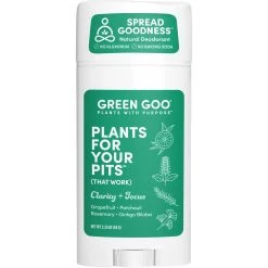 Top 10 ⌛ Green Goo Clarity & Focus Grapefruit Patchouli Deodorant 2.25 Oz. 🎁