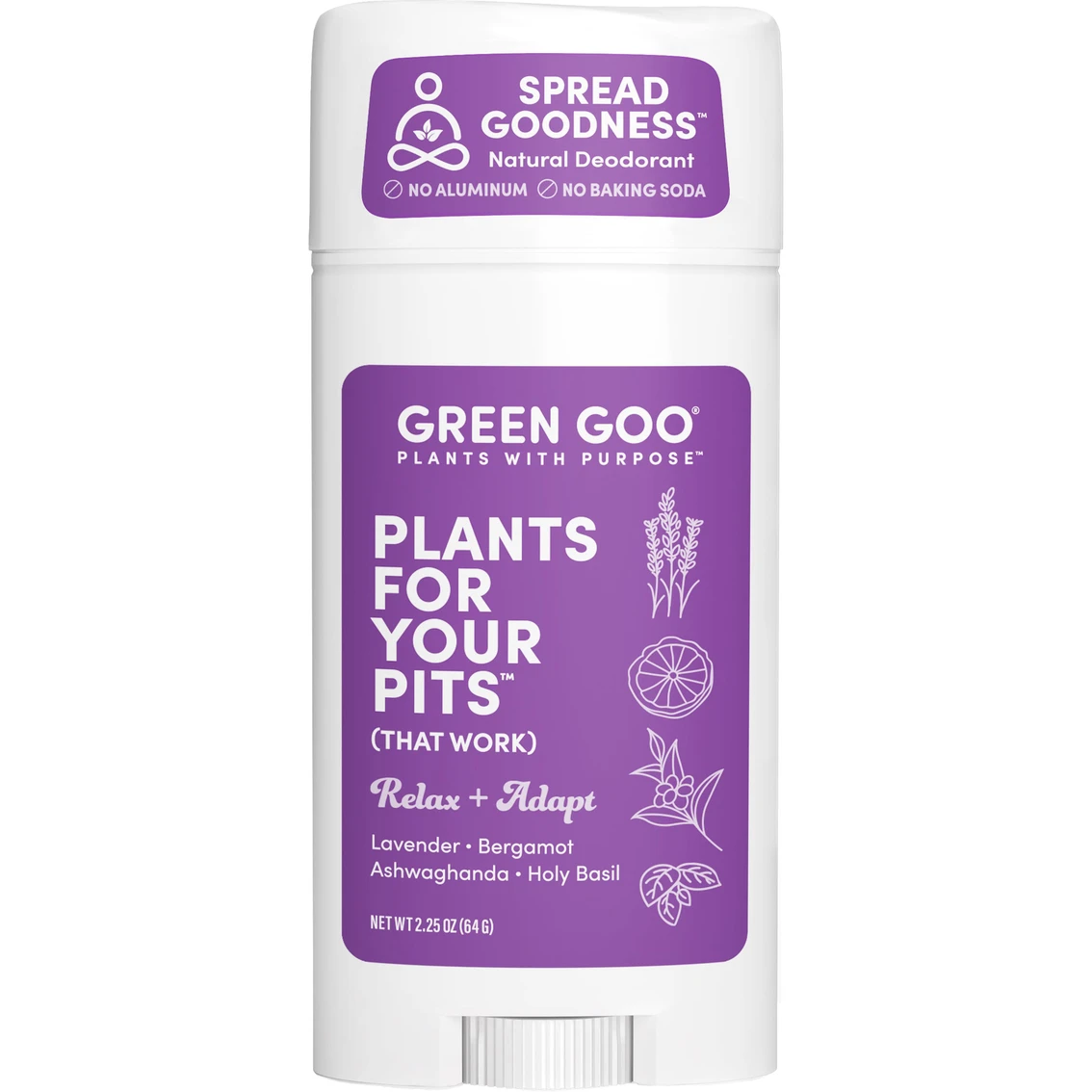 Best deal 👏 Green Goo Relax & Adapt Lavender Bergamot Deodorant 2.25 Oz. 👍 1 Best deal 👏 Green Goo Relax & Adapt Lavender Bergamot Deodorant 2.25 Oz. 👍