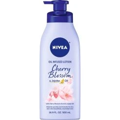 Discount 🤩 Nivea Oil Infused Lotion Cherry Blossom 16.9 Oz. 😀